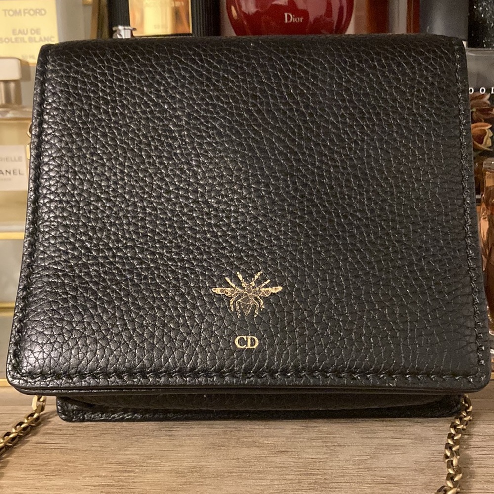 Authentic Christian Dior D-Bee Wallet On Chain - image 2